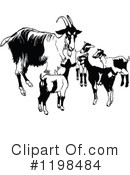 Goat Clipart #1198484 by Prawny Vintage