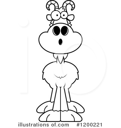 Royalty-Free (RF) Goat Clipart Illustration by Cory Thoman - Stock Sample #1200221