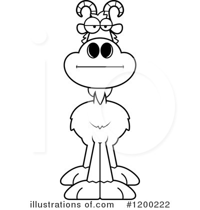 Royalty-Free (RF) Goat Clipart Illustration by Cory Thoman - Stock Sample #1200222