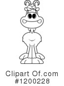 Goat Clipart #1200228 by Cory Thoman