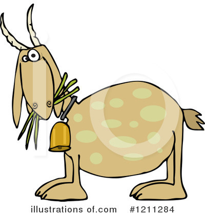 Royalty-Free (RF) Goat Clipart Illustration by djart - Stock Sample #1211284