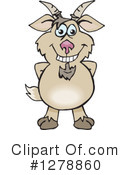 Goat Clipart #1278860 by Dennis Holmes Designs