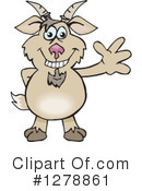 Goat Clipart #1278861 by Dennis Holmes Designs