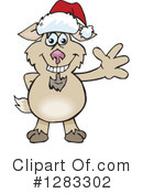 Goat Clipart #1283302 by Dennis Holmes Designs