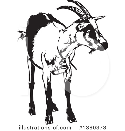 Royalty-Free (RF) Goat Clipart Illustration by dero - Stock Sample #1380373