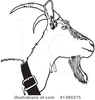 Royalty-Free (RF) Goat Clipart Illustration by dero - Stock Sample #1380375