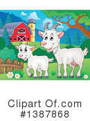 Goat Clipart #1387868 by visekart