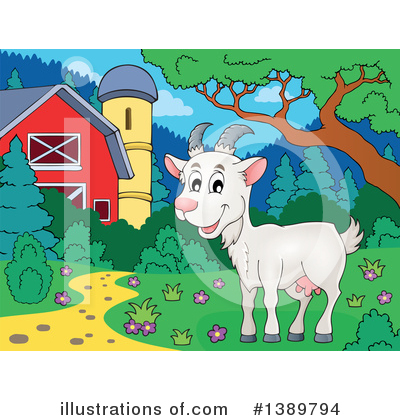 Goat Clipart #1389794 by visekart