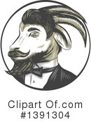 Goat Clipart #1391304 by patrimonio