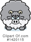 Goat Clipart #1420115 by Cory Thoman