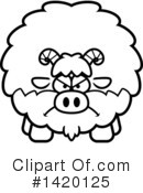 Goat Clipart #1420125 by Cory Thoman