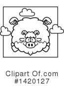 Goat Clipart #1420127 by Cory Thoman