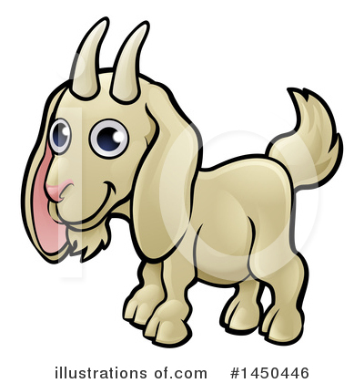 Royalty-Free (RF) Goat Clipart Illustration by AtStockIllustration - Stock Sample #1450446