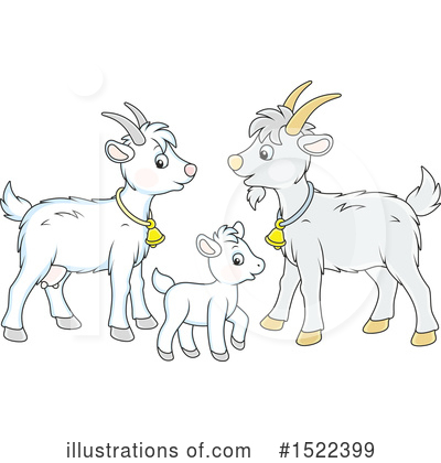 Royalty-Free (RF) Goat Clipart Illustration by Alex Bannykh - Stock Sample #1522399