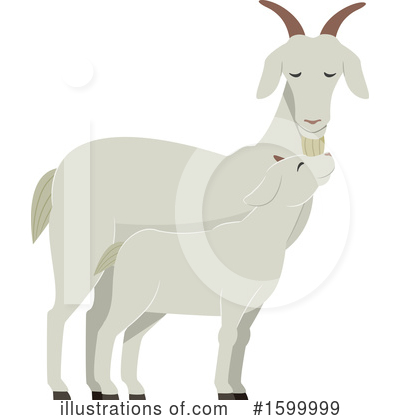 Nanny Goat Clipart #1599999 by BNP Design Studio
