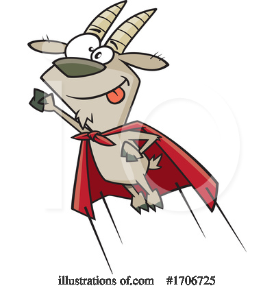 Goat Clipart #1706725 by toonaday