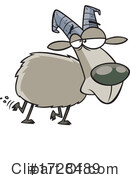 Goat Clipart #1728489 by toonaday