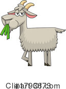 Goat Clipart #1793673 by Hit Toon