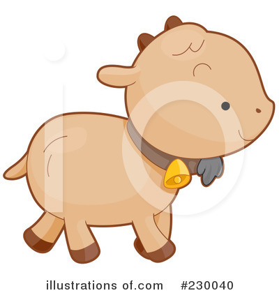 Royalty-Free (RF) Goat Clipart Illustration by BNP Design Studio - Stock Sample #230040