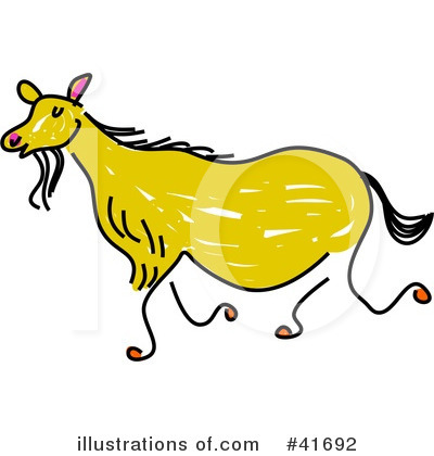 Royalty-Free (RF) Goat Clipart Illustration by Prawny - Stock Sample #41692