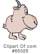 Goat Clipart #65025 by Dennis Holmes Designs