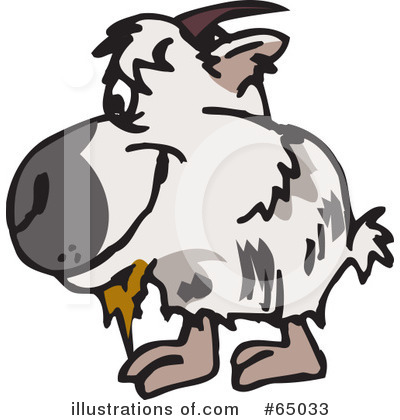 Royalty-Free (RF) Goat Clipart Illustration by Dennis Holmes Designs - Stock Sample #65033