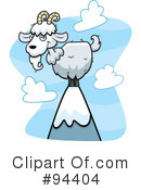Goat Clipart #94404 by Cory Thoman