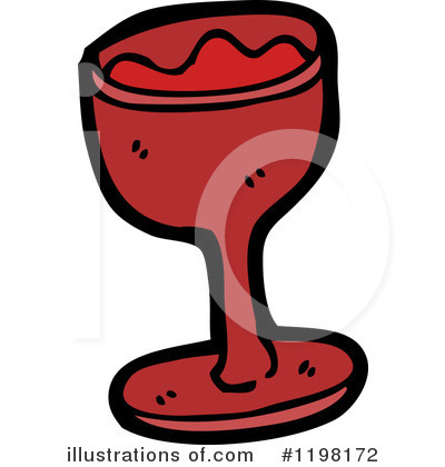 Royalty-Free (RF) Goblet Clipart Illustration by lineartestpilot - Stock Sample #1198172