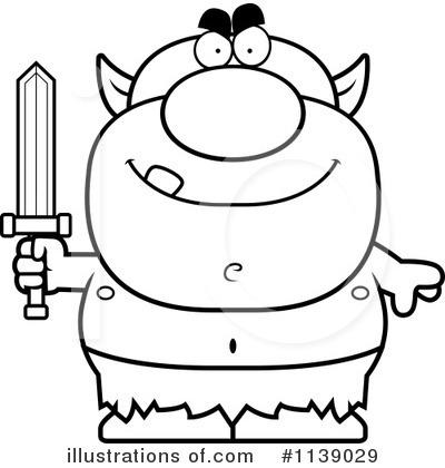 Royalty-Free (RF) Goblin Clipart Illustration by Cory Thoman - Stock Sample #1139029
