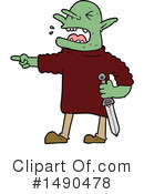 Goblin Clipart #1490478 by lineartestpilot