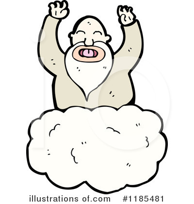 Royalty-Free (RF) God Clipart Illustration by lineartestpilot - Stock Sample #1185481