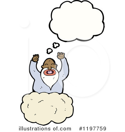 Royalty-Free (RF) God Clipart Illustration by lineartestpilot - Stock Sample #1197759