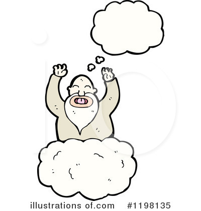 Royalty-Free (RF) God Clipart Illustration by lineartestpilot - Stock Sample #1198135