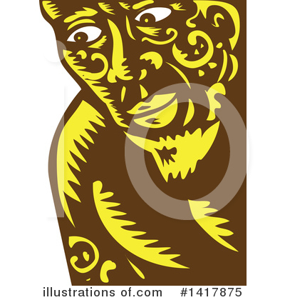Royalty-Free (RF) God Clipart Illustration by patrimonio - Stock Sample #1417875