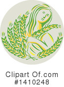 Goddess Clipart #1410248 by patrimonio
