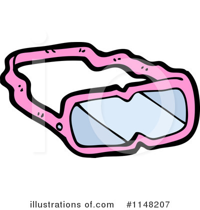 Royalty-Free (RF) Goggles Clipart Illustration by lineartestpilot - Stock Sample #1148207