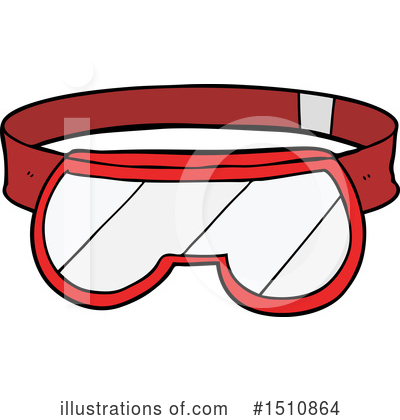 Royalty-Free (RF) Goggles Clipart Illustration by lineartestpilot - Stock Sample #1510864