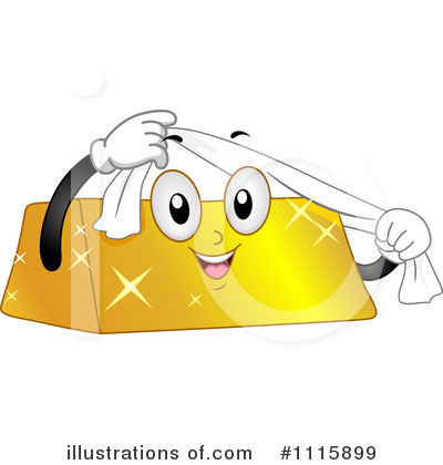 Gold Bars Clipart #1115899 by BNP Design Studio