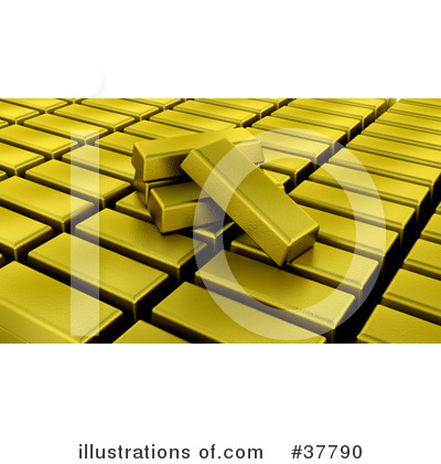Gold Bars Clipart #37790 by KJ Pargeter