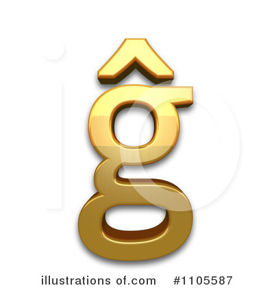 Royalty-Free (RF) Gold Design Element Clipart Illustration by Leo Blanchette - Stock Sample #1105587