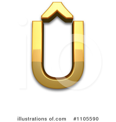 Royalty-Free (RF) Gold Design Element Clipart Illustration by Leo Blanchette - Stock Sample #1105590