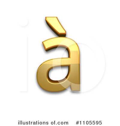 Royalty-Free (RF) Gold Design Element Clipart Illustration by Leo Blanchette - Stock Sample #1105595