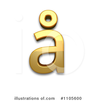 Royalty-Free (RF) Gold Design Element Clipart Illustration by Leo Blanchette - Stock Sample #1105600