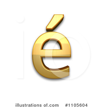 Royalty-Free (RF) Gold Design Element Clipart Illustration by Leo Blanchette - Stock Sample #1105604