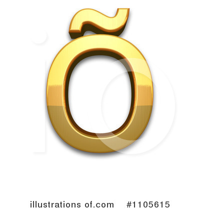 Royalty-Free (RF) Gold Design Element Clipart Illustration by Leo Blanchette - Stock Sample #1105615
