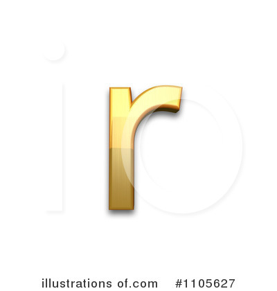 Royalty-Free (RF) Gold Design Element Clipart Illustration by Leo Blanchette - Stock Sample #1105627