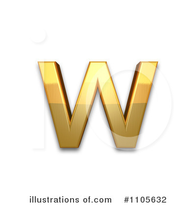 Royalty-Free (RF) Gold Design Element Clipart Illustration by Leo Blanchette - Stock Sample #1105632