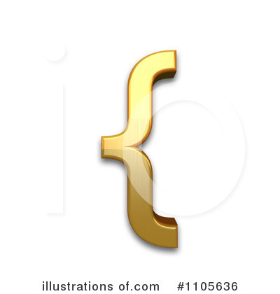 Royalty-Free (RF) Gold Design Element Clipart Illustration by Leo Blanchette - Stock Sample #1105636