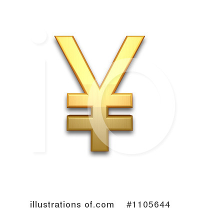 Royalty-Free (RF) Gold Design Element Clipart Illustration by Leo Blanchette - Stock Sample #1105644