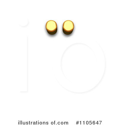Royalty-Free (RF) Gold Design Element Clipart Illustration by Leo Blanchette - Stock Sample #1105647